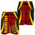 Hawaii Men Shorts - Protect Mauna Kea Red Yellow - Polynesian Pride