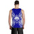 Federated States Of Micronesian Polynesian Men Tank Top Map Blue - Polynesian Pride