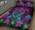 Hawaii Turtle Polynesian Turquoise Quilt Bed Set - Kuly Style - Polynesian Pride