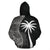 Tuvalu Polynesian Hoodie Coconut Tree Black - Polynesian Pride