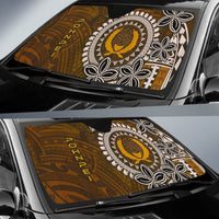 Pohnpei Auto Sun Shade - Polynesian Boar Tusk - Polynesian Pride