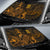 Tuvalu Auto Sun Shades Turtle Hibiscus Gold - Polynesian Pride