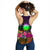 Nauru Personalised Women's Racerback Tank - Summer Hibiscus - Polynesian Pride