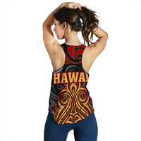 Hawaii Warrior Polynesian Women's Racerback Tank - Stock Style - Polynesian Pride