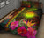 Marshall Islands Polynesian Quilt Bed Set - Hibiscus and Banana Leaves - Polynesian Pride