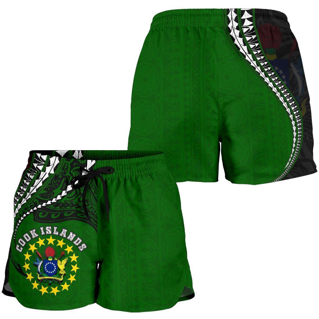 Cook Islands Women's Shorts Kanaloa Tatau Gen CK - Polynesian Pride