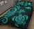 Papua New Guinea Quilt Bed Set - Turquoise Tentacle Turtle - Polynesian Pride