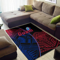 Guam Rugby Area Rug Impressive Version - Polynesian Pride