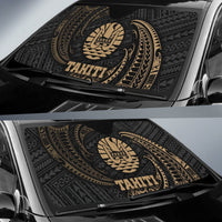Polynesian Tahiti Sun Shades - Gold Tribal Wave - Polynesian Pride
