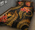 Polynesian Hawaii Quilt Bed Set - Gold Plumeria - Polynesian Pride