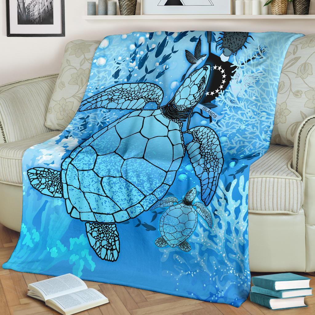 Cook Islands 1 Blanket - Ocean Life - Polynesian Pride