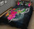 Pohnpei Micronesia Quilt Bed Set - Tropical Flower - Polynesian Pride