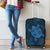Turtle Luggage Cover 01 Black - Polynesian Pride