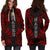 Nauru Hoodie Dress - Polynesian Tattoo Red - Polynesian Pride