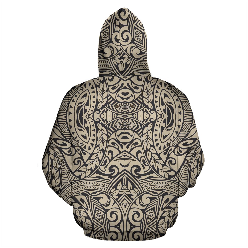 Polynesian Zip up Hoodie Tribal 17 - Polynesian Pride