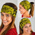 Hawaii Vocalno Flowers Tiki Bandana 3-Pack - AH - Yellow - Polynesian Pride