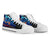 Hawaii High Top Shoes Blue - Vintage Tribal Mountain - Polynesian Pride