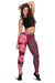 Hawaii Hibiscus Flowers Polynesian - Hawaiian Women's Leggings - Curtis Style - Pink Pink - Polynesian Pride