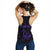 Hawaii Kakau Polynesian Hammerhead Shark Women's Racerback Tank - Purple - Polynesian Pride