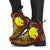 Palau Polynesian Leather Boots - Hibiscus Vintage - Polynesian Pride