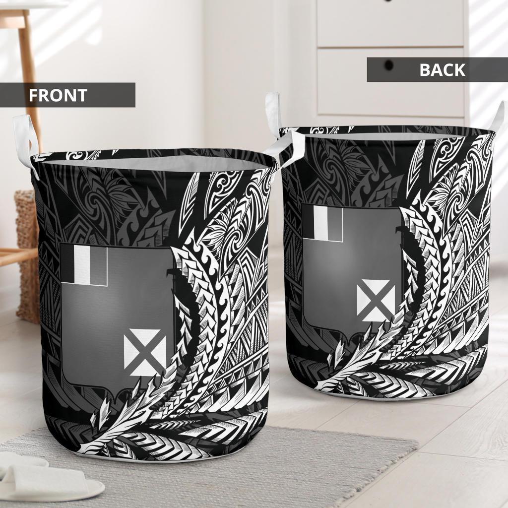 Wallis and Futuna Laundry Basket - Wings Style - Polynesian Pride
