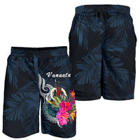 Vanuatu Polynesian Men's Shorts - Tropical Flower - Polynesian Pride