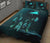 Tokelau Polynesian Quilt Bed Set Dreamcatcher Blue - Polynesian Pride