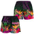 Niue Polynesian Personalised Women's Shorts - Summer Hibiscus - Polynesian Pride