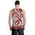 Polynesian Maori Ethnic Ornament Red Hawaii Men's Tank Top - Polynesian Pride