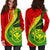 Hawaii Polynesian Kanaka Maoli Flag Matan Ray Tribal Tattoo Tank Dress Hoodie - Polynesian Pride