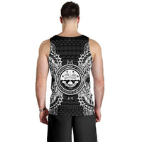 Federated States Of Micronesian Men Tank Top Map Black - Polynesian Pride