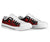 Nauru Low Top Canvas Shoes - Red Tentacle Turtle - Polynesian Pride