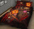 Polynesian Hawaii Personalised Quilt Bed Set - Legend of Samoa (Red) - Polynesian Pride