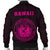 Hawaii Kakau Polynesian Coat Of Arms Men's Bomber Jacket - Pink - Polynesian Pride