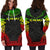 Northern Mariana Islands Women's Hoodie Dress - Polynesian Reggae Chief - Polynesian Pride