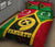 Vanuatu Polynesian Quilt Bed Set - Vanuatu Flag and Coat Of Arms - Polynesian Pride