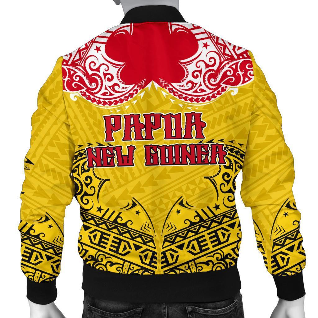 Papua New Guinea Men's Bomber Jacket Melanesia - Polynesian Pride