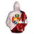 Tonga Polynesian Hoodie Waving Silky Flag - Polynesian Pride