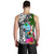 Guam Custom Personalised Men's Tank Top White - Turtle Plumeria Banana Leaf - Polynesian Pride