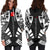 Wallis And Futuna Hoodie Dress - Polynesian Tattoo Black - Polynesian Pride