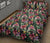 Tropical Flowers, Palm And Leaves Quilt Bed Set - Polynesian Pride