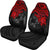 Tonga Car Seat Covers - Tonga Coat Of Arms Red Turtle Hibiscus - Polynesian Pride