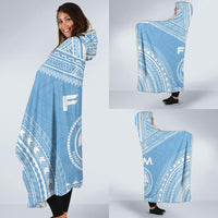 Federated States Of Micronesia Flag Polynesian Chief Hooded Blanket - Polynesian Pride
