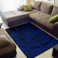 Hawaii Polynesian Turtle Rug - Blue - Polynesian Pride