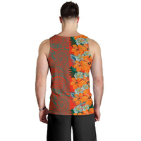 Tropical Polynesian - Hawaiian Men's Tank Top - Haka Style - Polynesian Pride