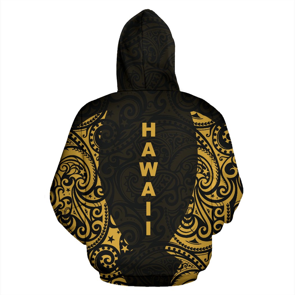 Hawaii Hoodie Polynesian Hibiscus - Polynesian Pride