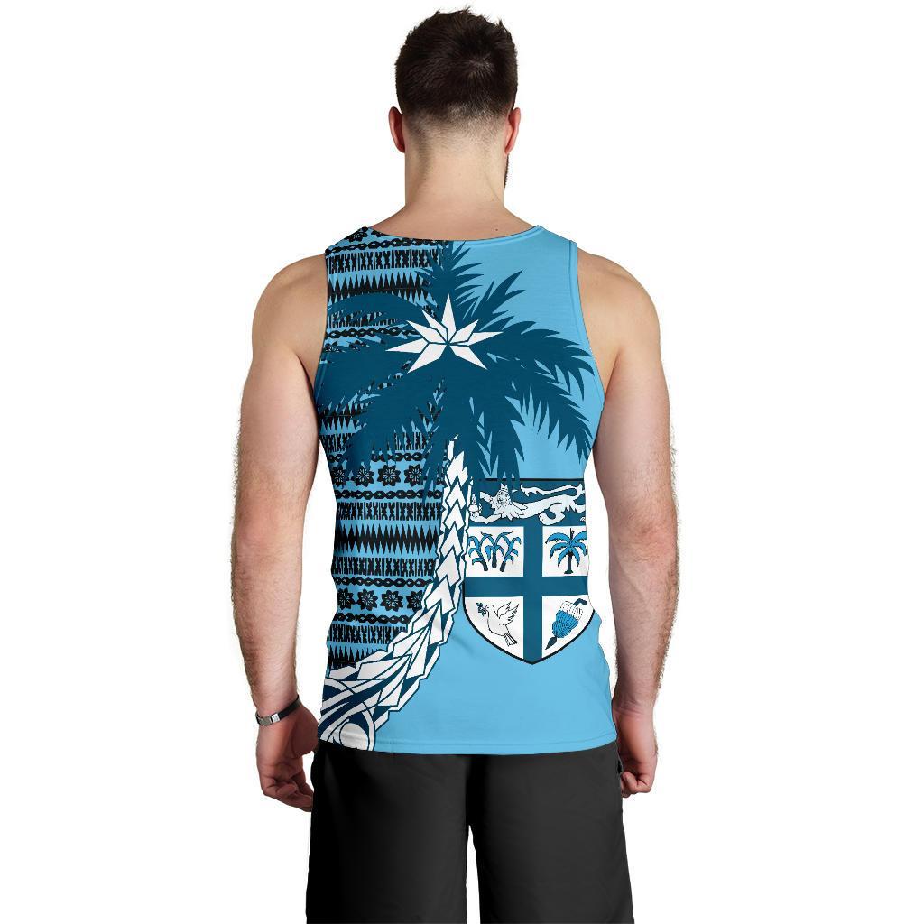 Fiji Tapa Men's Tank Top A02 - Polynesian Pride