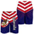 American Samoa Talavalu Rugby All Over Print Men's Shorts - Polynesian Pride