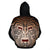 New Zealand The Maori Moko Warface Full Hoodie - Polynesian Pride