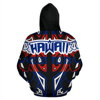 Hawaii Hoodie Polynesian Tattoo 02 - Polynesian Pride